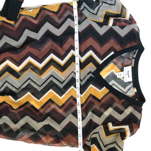MISSONI FOR TARGET Retro Sheer Blouse - Picture 6 of 9